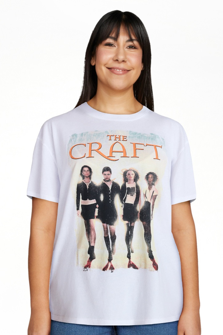 The Craft Women's Halloween Graphic Tee with Short Sleeves, Sizes XXS-XXL | Walmart (US)