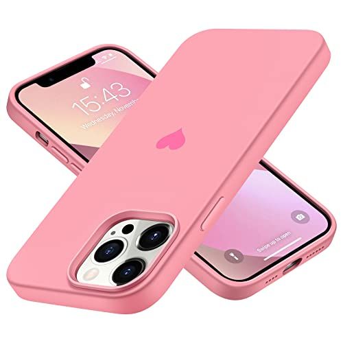 Jmltech Compatible with iPhone 13 Pro Max Case Silicone Women Girls Heart with Soft Anti-Scratch ... | Amazon (US)