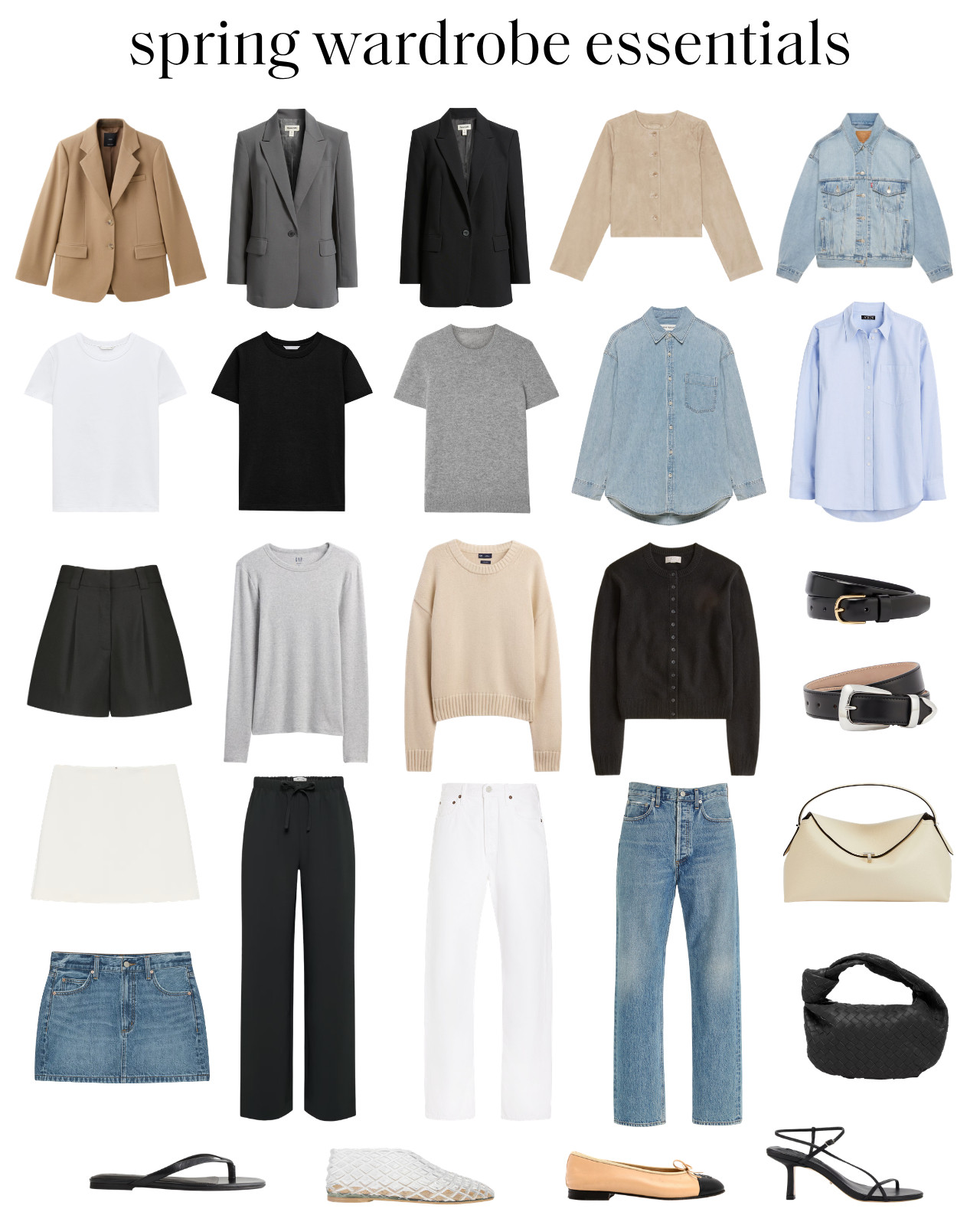 spring essentials, spring capsule,  

 #LTKSeasonal