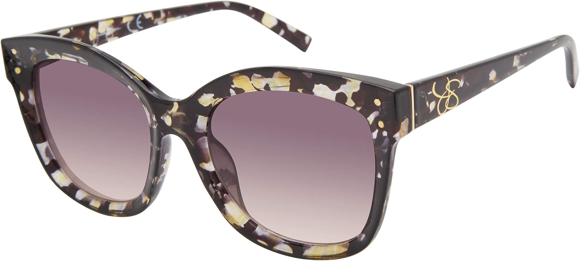Jessica Simpson 53 mm Chic UV Protective Cat-Eye Sunglasses | Amazon (US)