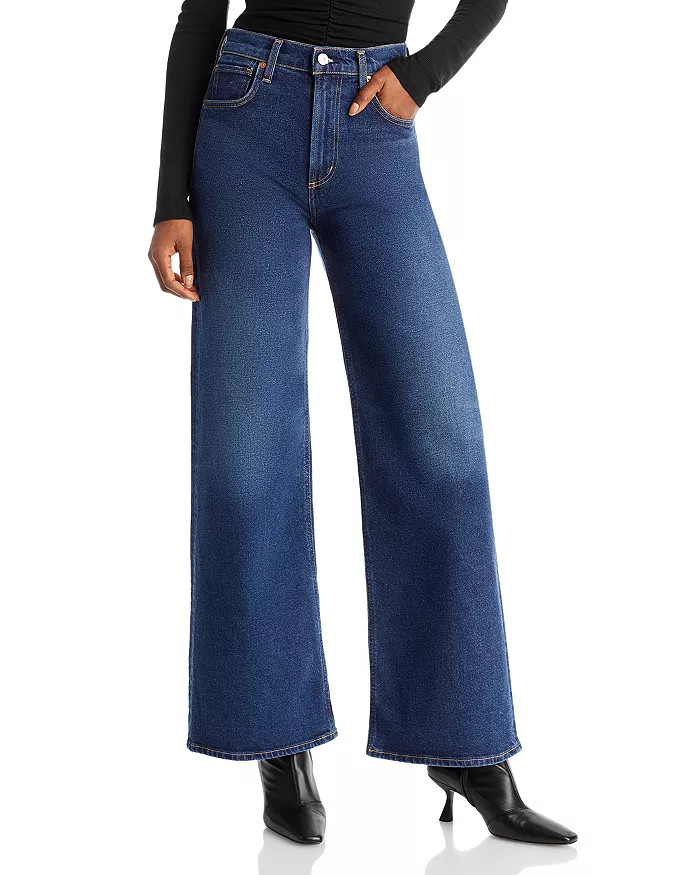 Paloma High Rise Baggy Wide Leg Jeans in Everdeen | Bloomingdale's (US)