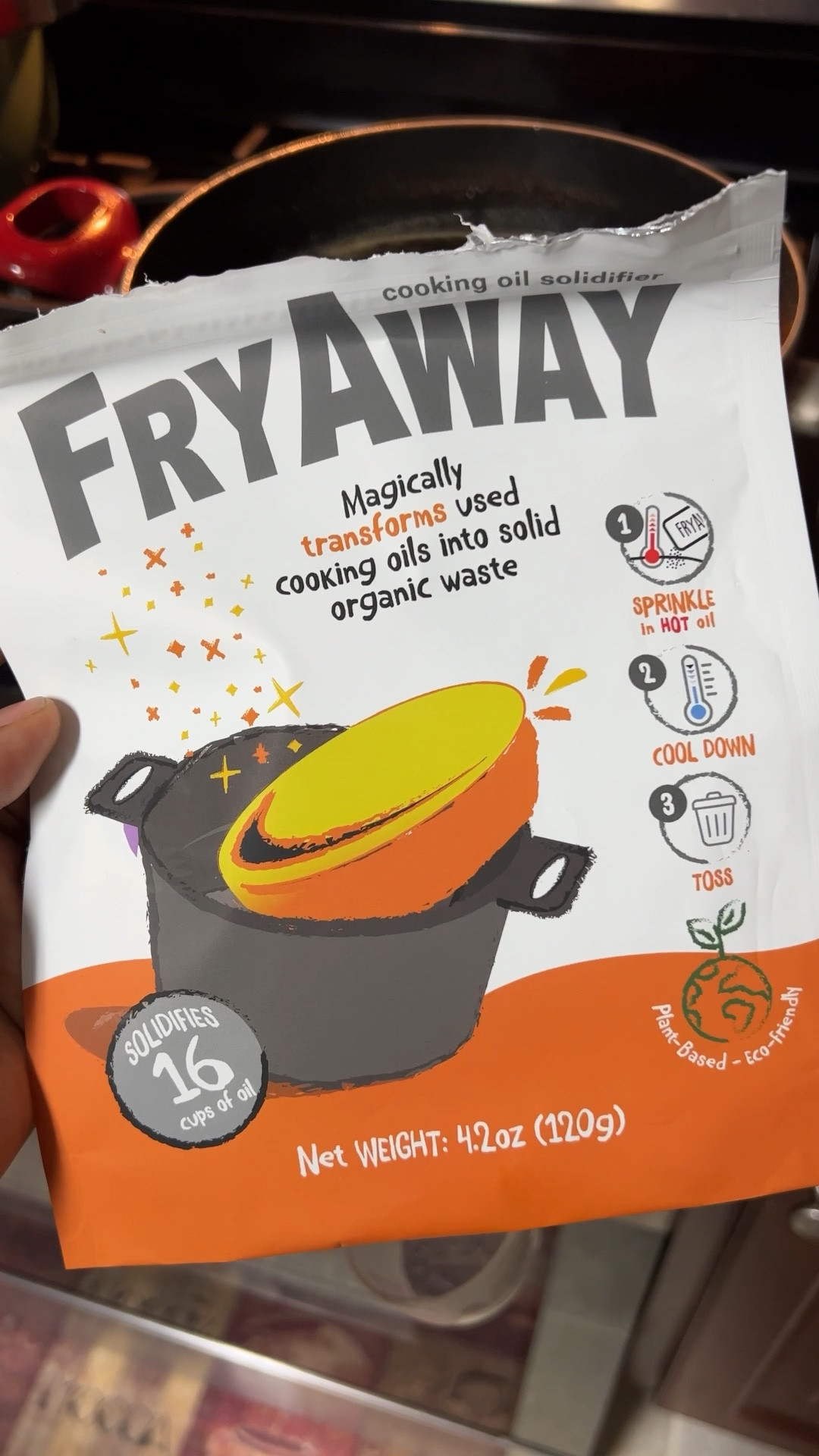 The easiest way to get rid of grease after deep frying food!

#LTKhome #LTKxPrimeDay #LTKFind
