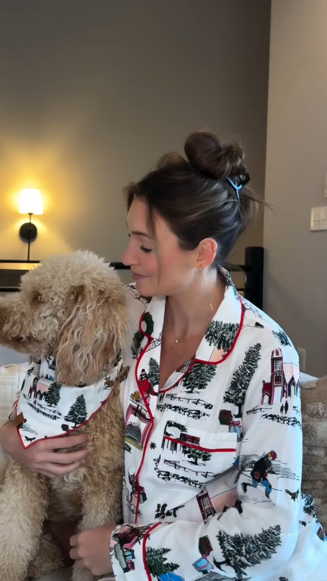 Christmas came early !!! it was my to shop for Christmas PJs & @katie_kime was the only option — even Rodey gets to match 🥹🥹🥹🥹🥹 #christmaspjs #familypjs #matchingpjs #katiekime