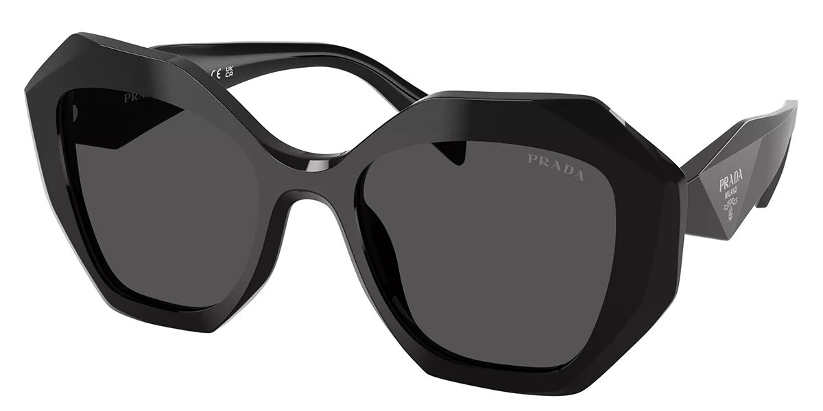 Prada PR 16WS 1AB5S0 Women’s Sunglasses Black Size 53 | SmartBuyGlasses Global