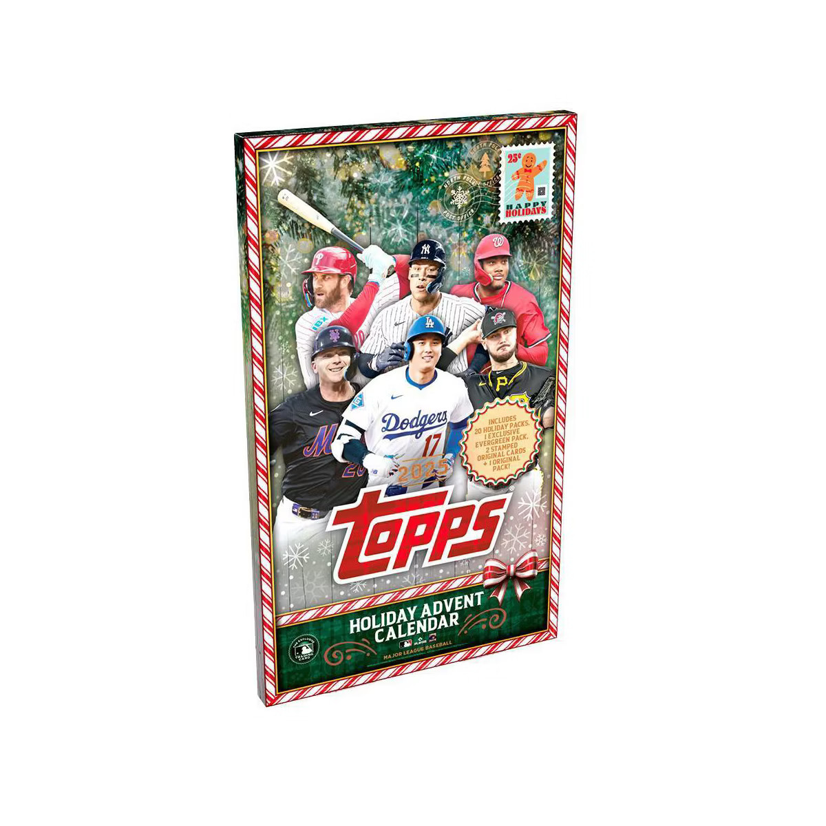 2025 Topps MLB Trading Card Holiday Advent Calendar | Target