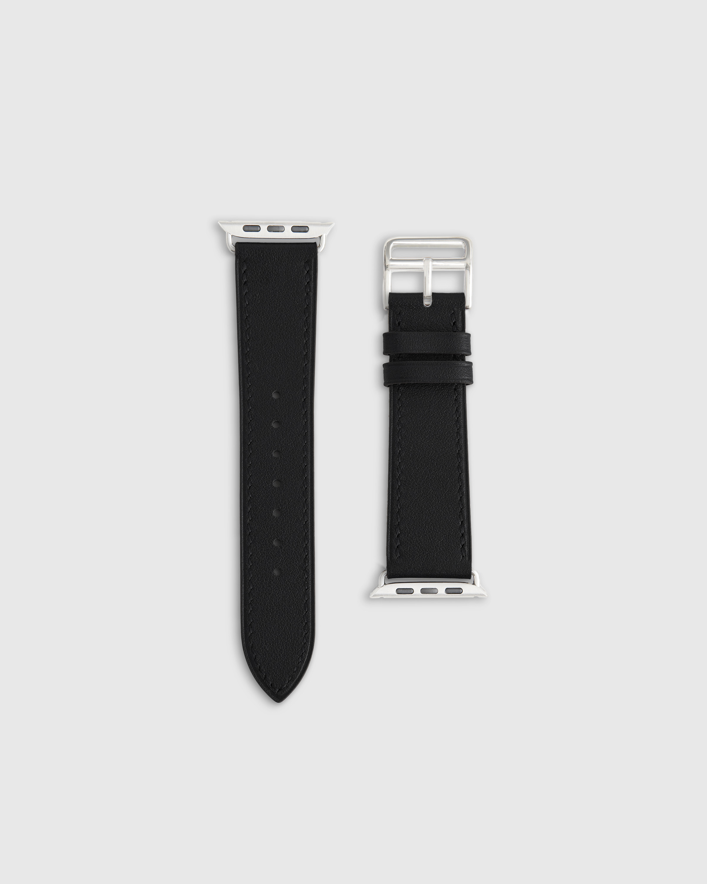 Quince | Leather Apple Watch Band in Black, Size 38mm 42mm, Size 38mm - 42mm | Quince