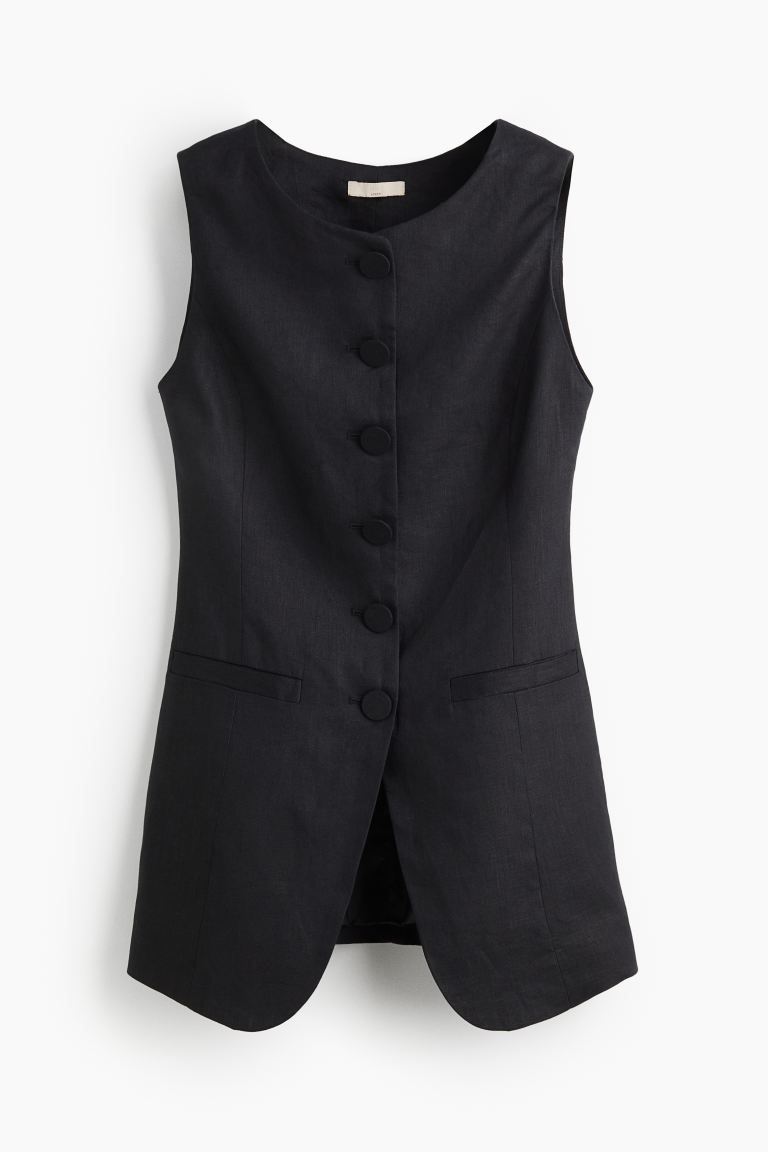 Linen Suit Vest | H&M (US + CA)