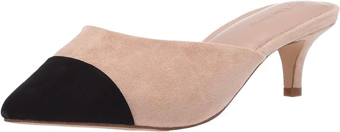 Amazon.com: The Drop Women's Paulina Pointed Toe Two-Tone Mule : Clothing, Shoes & Jewelry | Amazon (US)