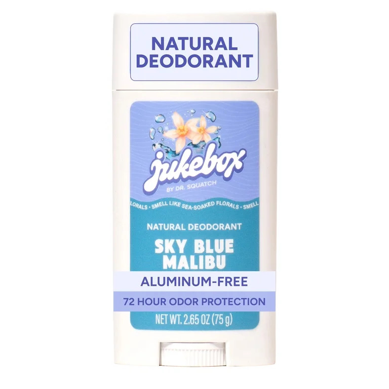 Jukebox Natural Women’s Deodorant – Aluminum-Free, Odor Protection – Sky Blue Malibu, 2.65o... | Walmart (US)