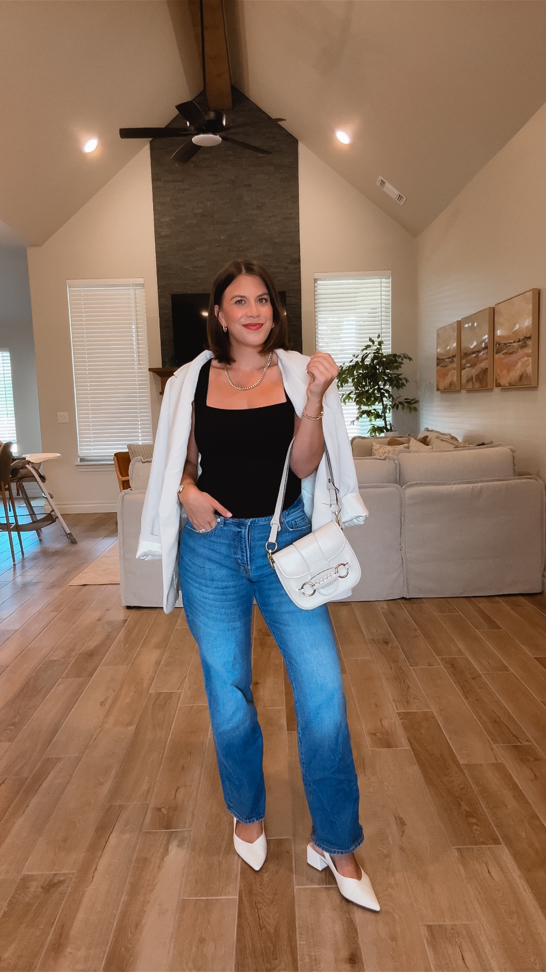 How I make denim look a little more polished for drinks or the office.

#LTKstorytime #LTKWorkwear #LTKmomlife