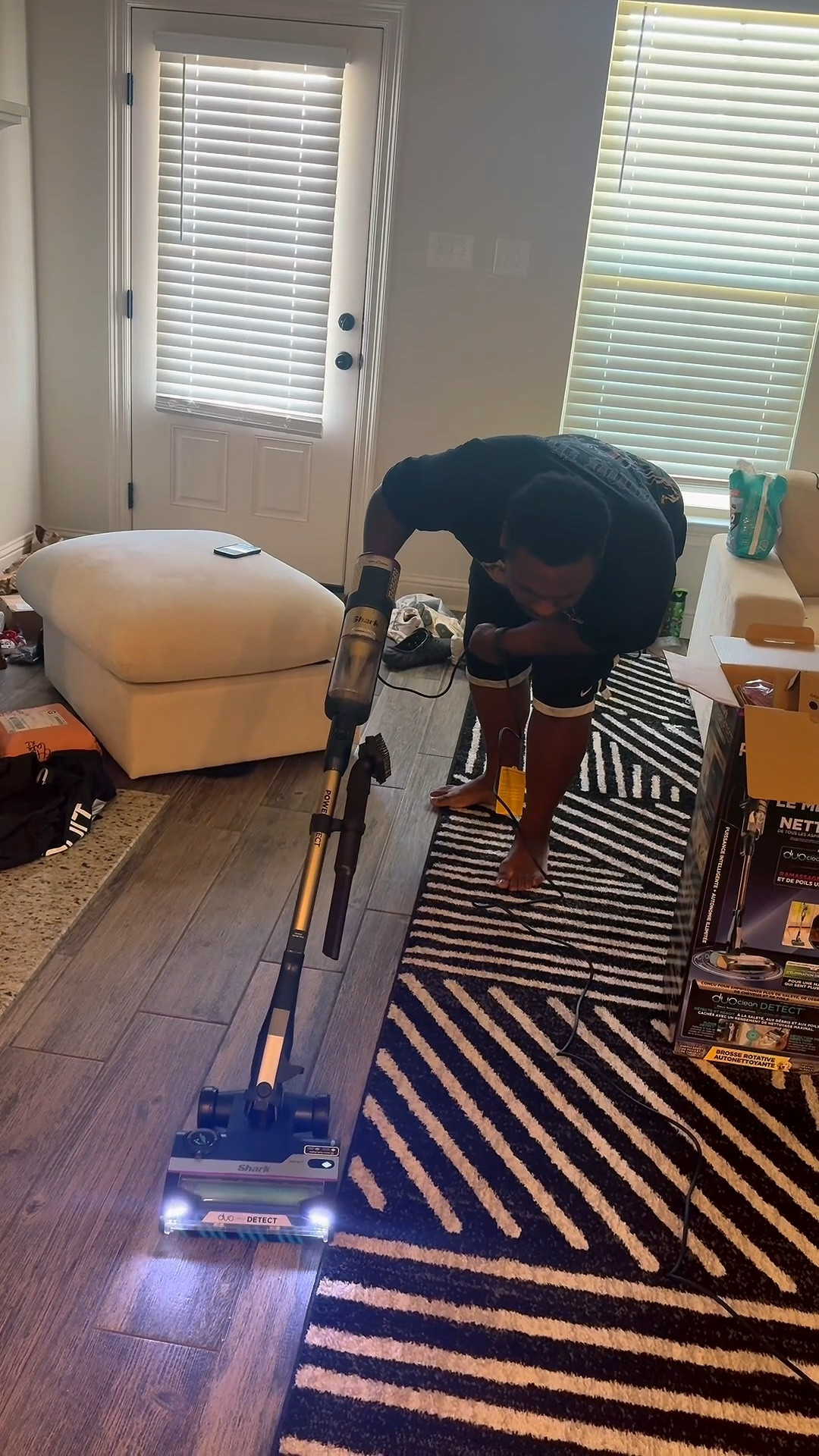 This Shark’s powerful suction totally won my husband over. We chose the corded version just in case we forget to keep it charged.

#LTKHome