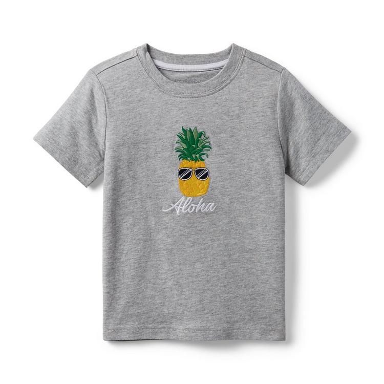Embroidered Pineapple Tee | Janie and Jack