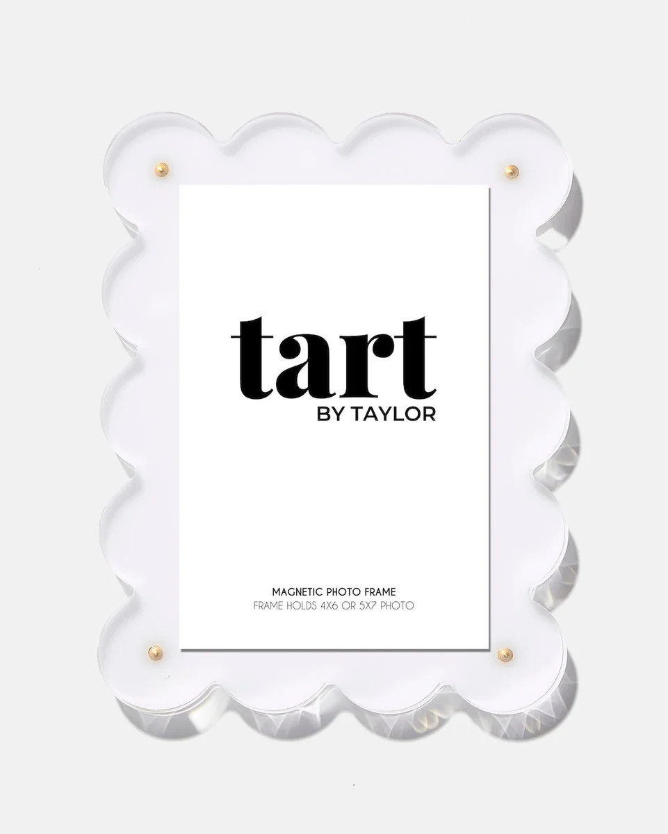 White Acrylic Picture Frame | Tart By Taylor