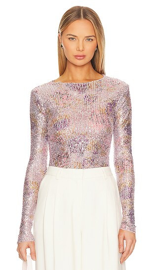 x Intimately FP Printed Gold Rush Long Sleeve In Lilac Combo | Revolve Clothing (Global)