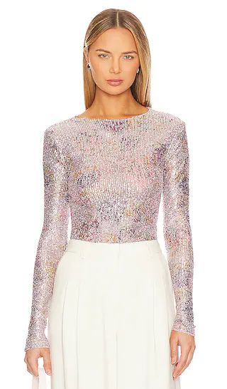 x Intimately FP Printed Gold Rush Long Sleeve In Lilac Combo | Revolve Clothing (Global)