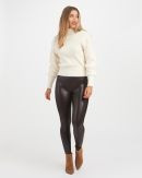 Faux Leather Croc Shine Leggings | Spanx