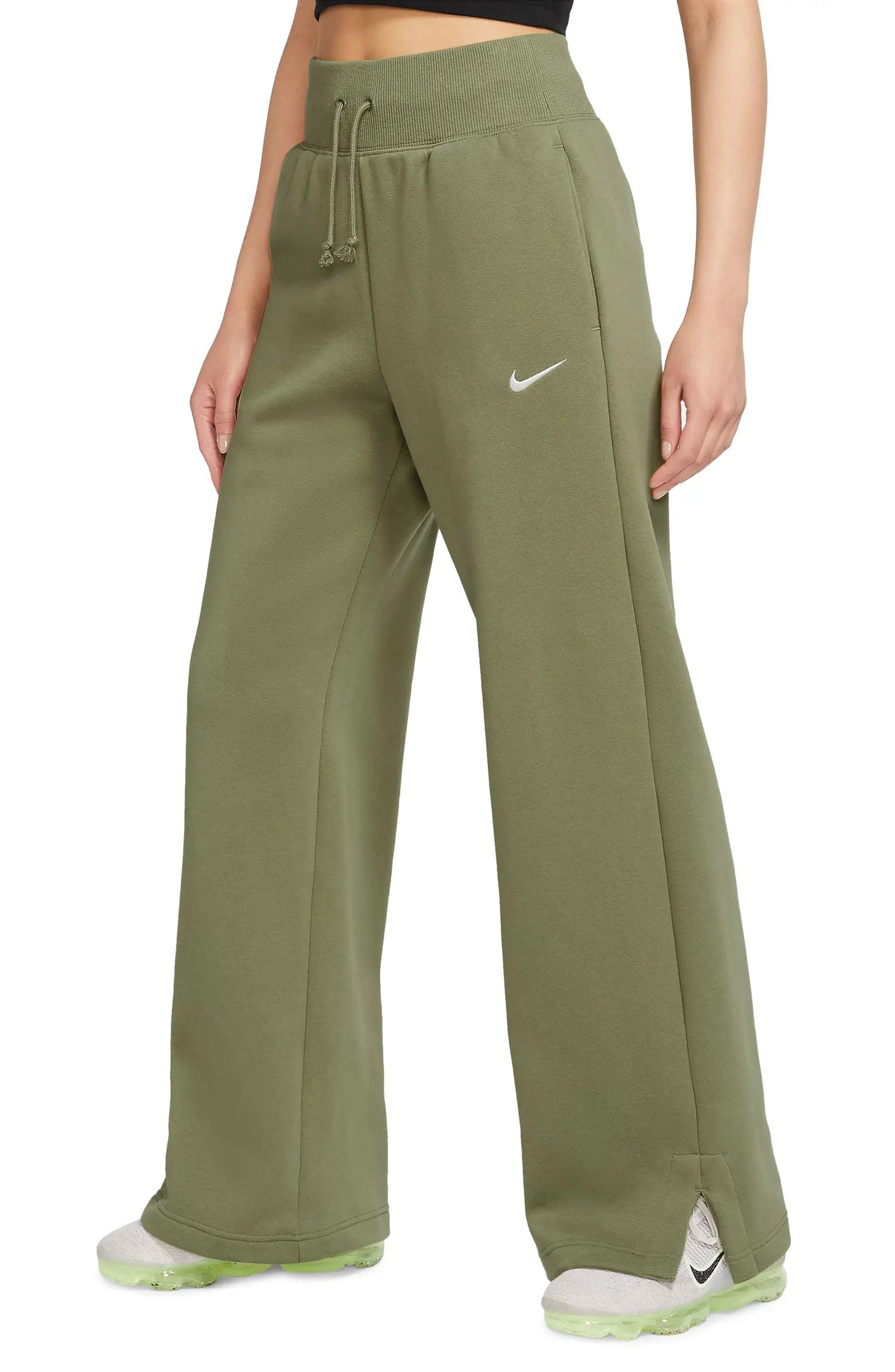 Sportswear Phoenix High Waist Wide Leg Sweatpants | Nordstrom