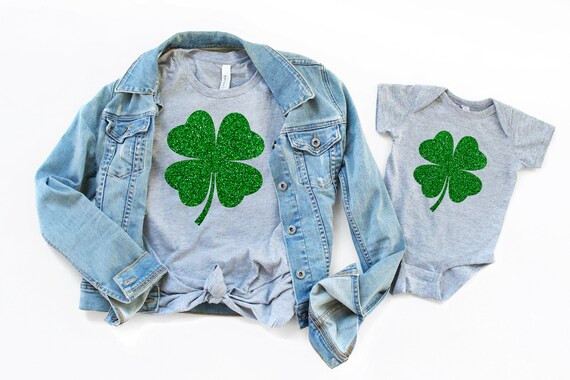 Mommy and me st pattys day shirt, kids St Patrick's shirts, matching st pattys shirts, baby St Pa... | Etsy (US)