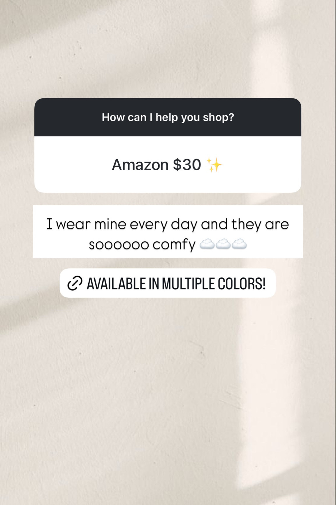 I wear mine everyday and they are sooooo comfy☁️

#LTKHome #LTKShoeCrush #LTKFindsUnder50