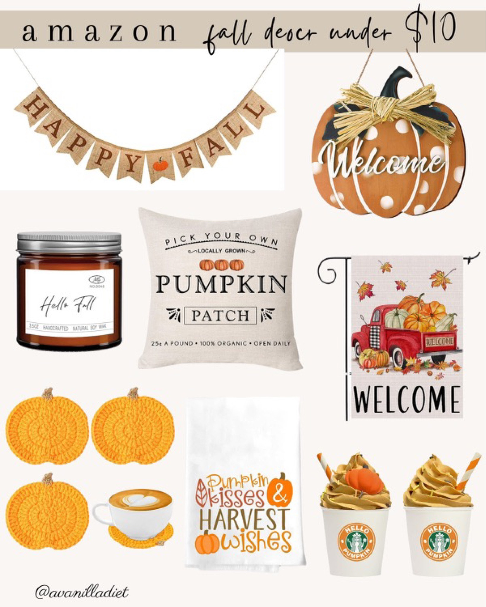 Amazon fall decor 🍁 

#Amazonfinds
#founditonamazon
#amazonpicks
#Amazonfavorites 
#affordablefinds
#amazonhome
#homedecor

#LTKSeasonal #LTKhome