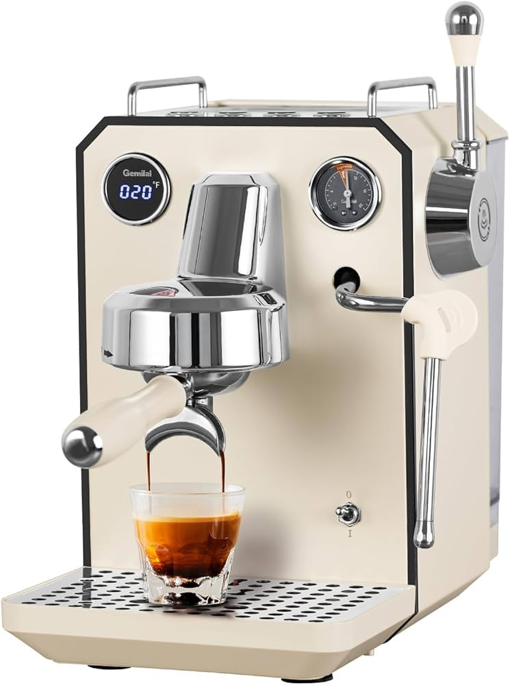 Owl Espresso Machine, 15 Bar Professional Semi-Automatic Espresso Maker with Milk Frother Steam W... | Amazon (US)