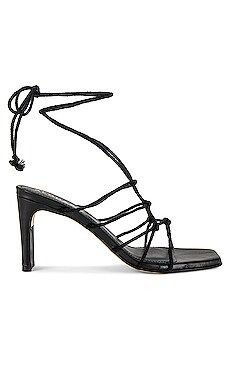 ALOHAS Unique Laced Heel in Black from Revolve.com | Revolve Clothing (Global)