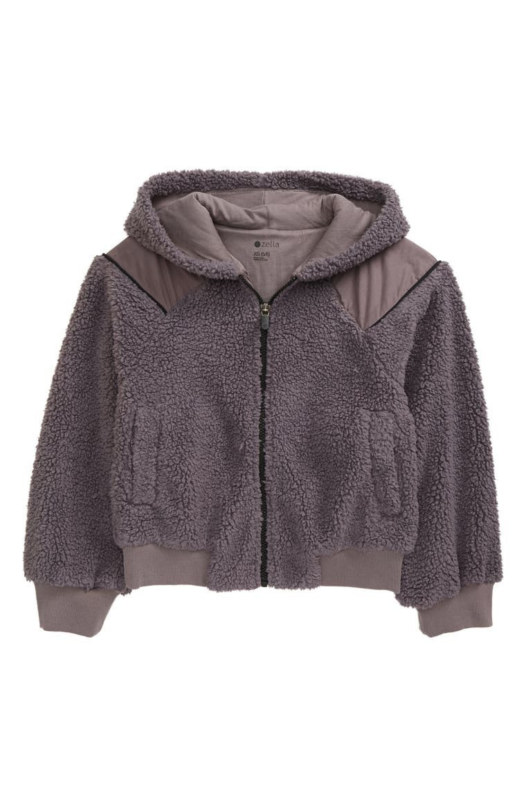 Kids' Rocky Fleece Full Zip Hoodie | Nordstrom