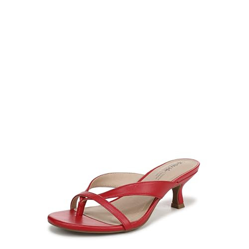 LifeStride Women's Navine Heeled Sandal Fire Red 9.5 W | Amazon (US)