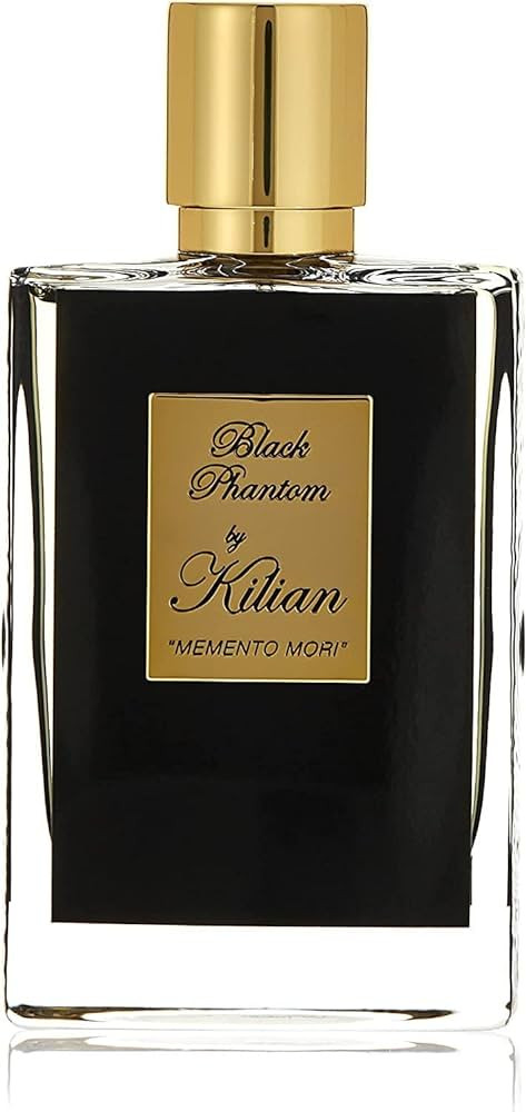 Kilian Black Phantom,"Memento Mori" Refillable Perfume Spray, 1.69 Fl Oz - with Clutch | Amazon (US)