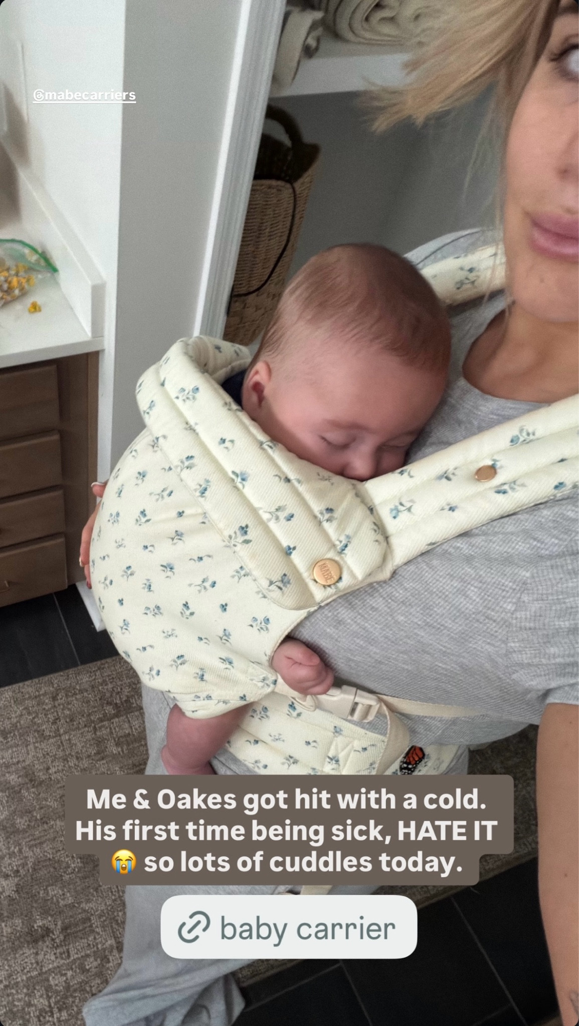 Fave baby carrier right now🤎 Oakes is about 4 months

#LTKmomlife #LTKBaby