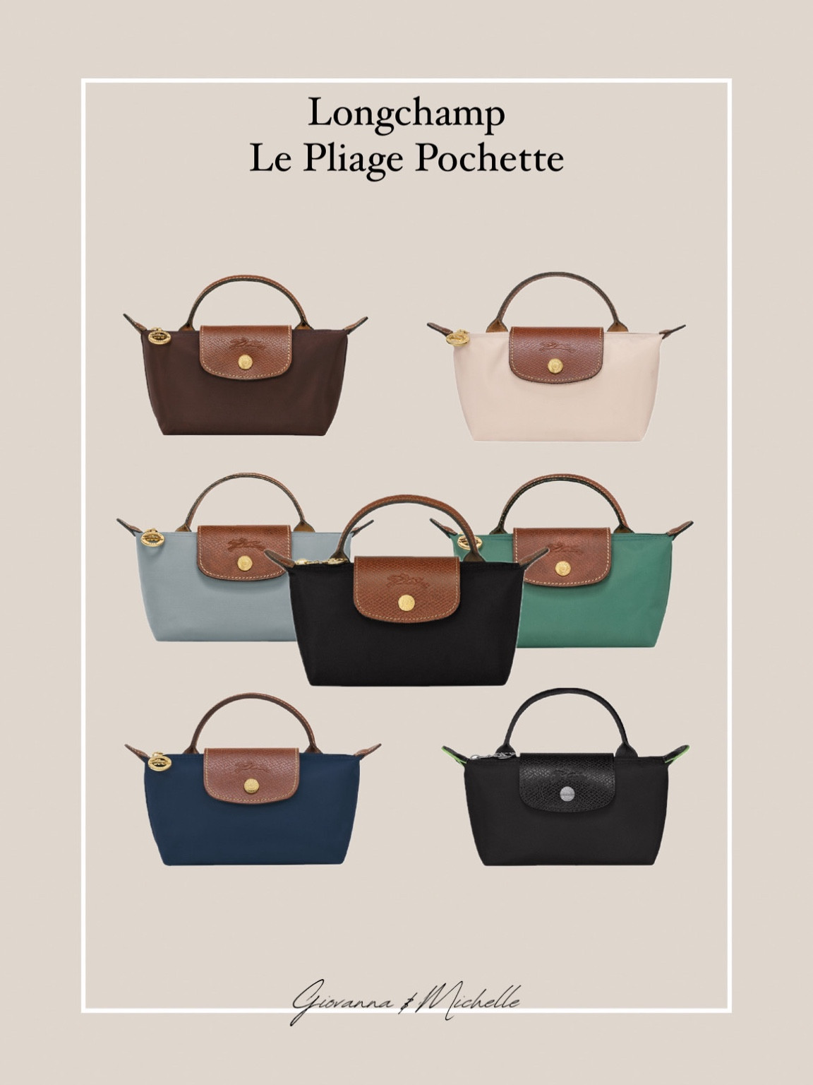 【関税&送料込】Longchamp Pochette Con Manico Le Pliage Pochette con manico Le Pliage … curated on LTK