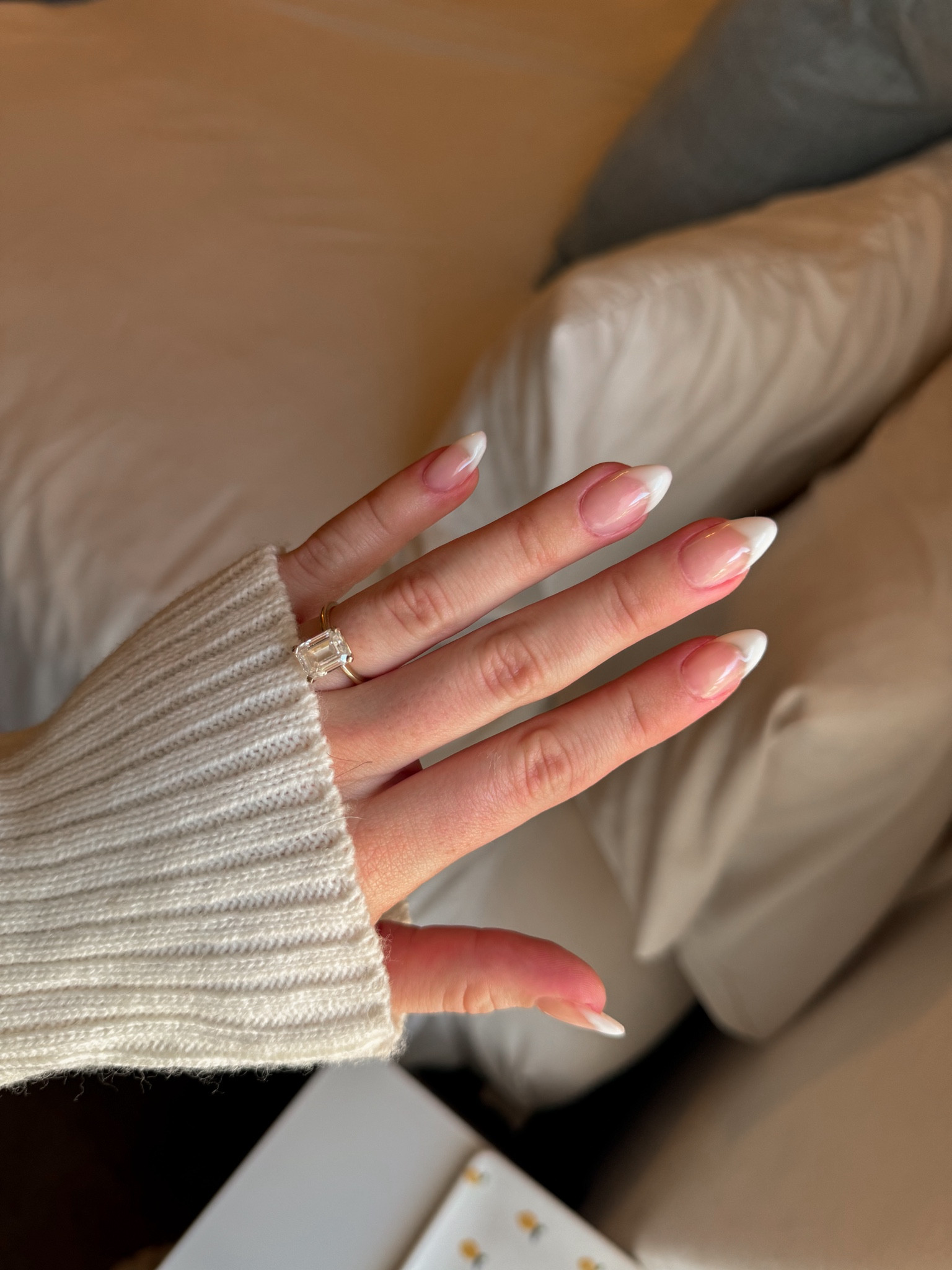 Milky French manicure 🍦🤍

#LTKbeauty