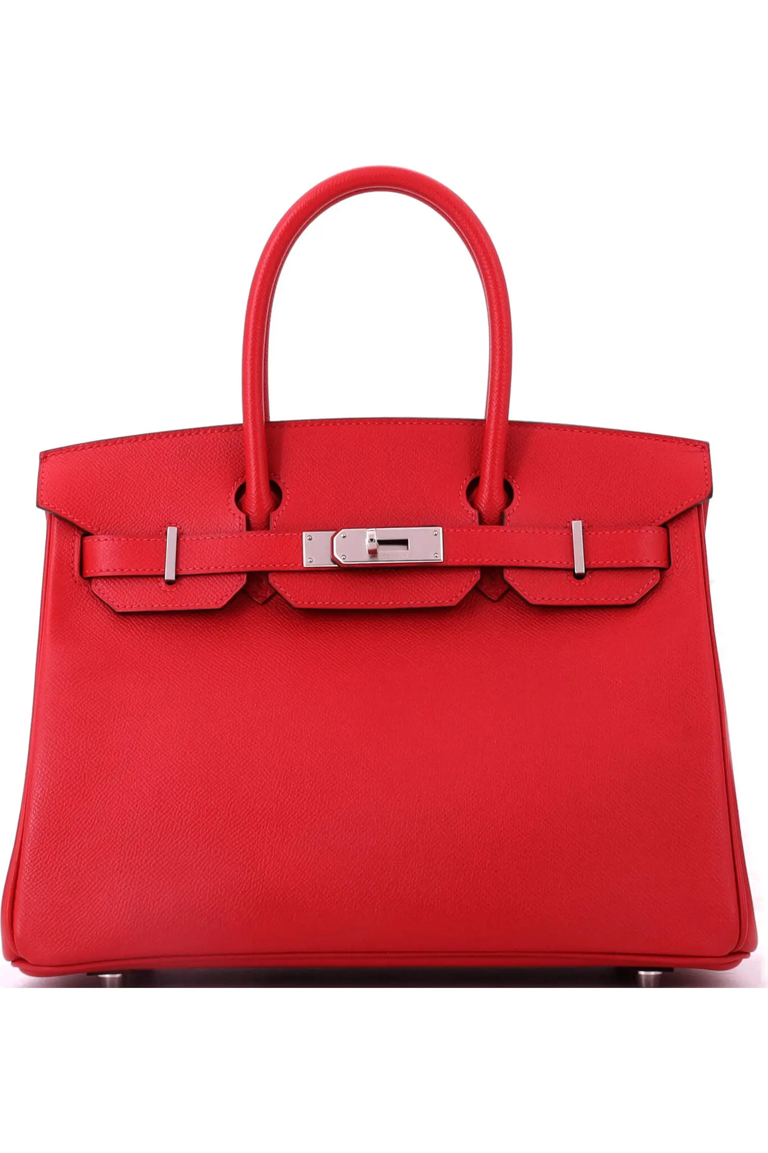 Birkin Handbag Red Epsom with Palladium Hardware 30 (Women) | Nordstrom | Nordstrom