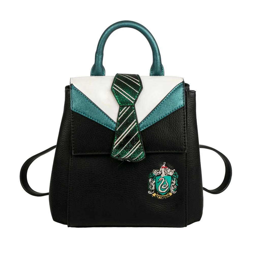 Harry Potter Danielle Nicole Slytherin Uniform Mini Backpack, Green - 8.5H X 7.25W X 4D | Bed Bath & Beyond