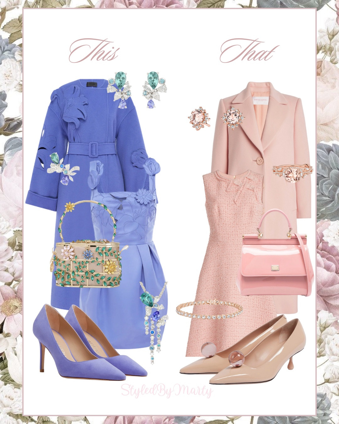 This Or That ? Classy & Romantic Outfits Inspo 


Feminine outfit, feminine style, elegant outfit, floral dress, fall dress, pink dress, pink outfit, romantic dress, preppy outfit, elegant attire, coat, purple coat, pink coat, pink bag, pumps, luxury fashion 




#LTKStyleTip #LTKSeasonal #LTKShoeCrush