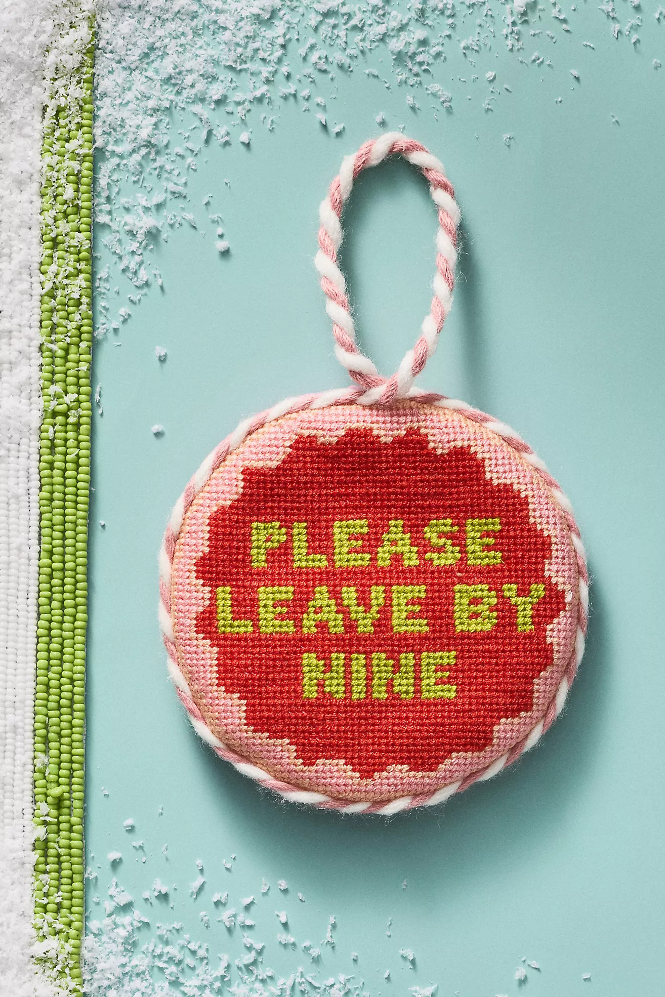 Furbish Studio Needlepoint Ornament | Anthropologie (US)