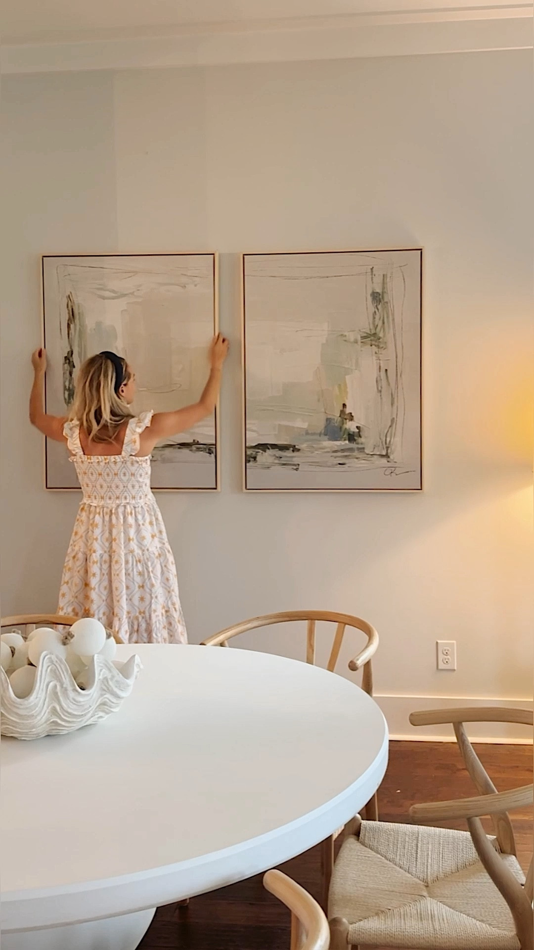 This is one of my best-kept secrets for finding the right art! The right scale, color palette, and style can instantly elevate a space.

The art consultation service from @urbangardenprints is a game changer ✨
I was so stuck on finding just the right calm & coastal artwork for this large white wall in our dining room and this pair was the perfect suggestion! The frames match our chairs, the colors flow with the rest of our home 🙌 

@urbangardenprints have artwork for every style (modern, coastal, traditional, eclectic) at great prices, and you can send in a photo of your space so they can give you recommendations. So easy!

@urbangardenprints is sister-owned, based in Charleston, and ships everywhere in the US 🤍Linking these + more favorites! 

#LTKHome