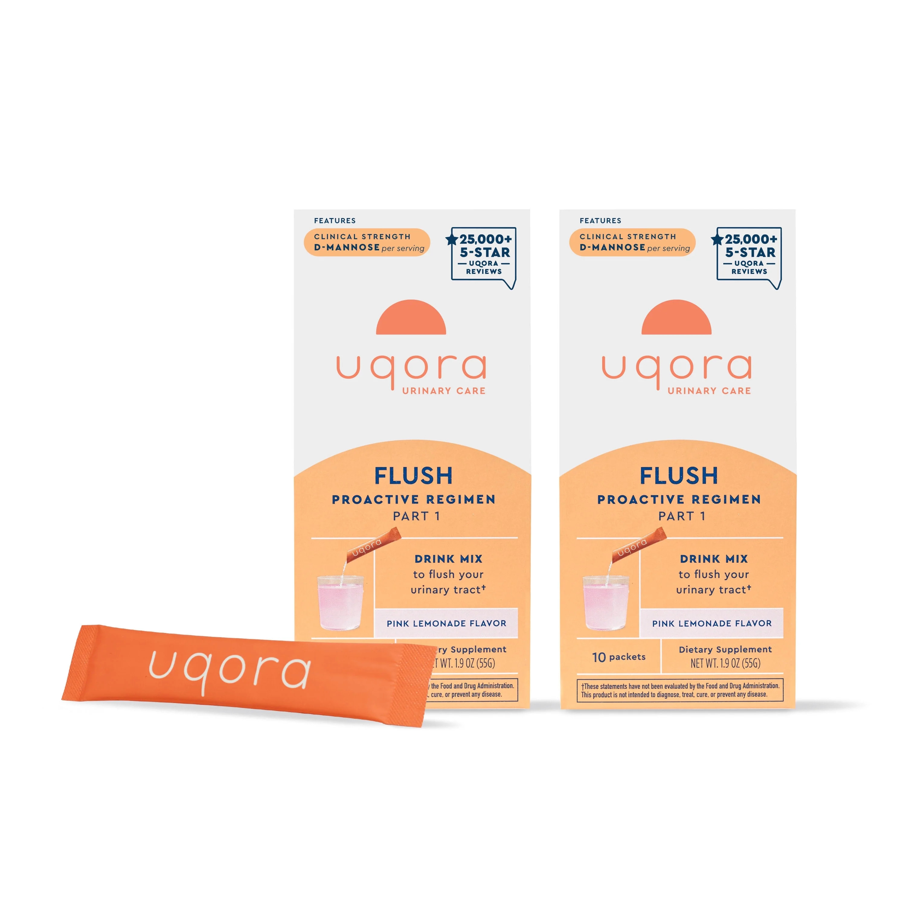 Uqora Flush - Urinary Tract* with D-Mannose, Vitamin C, Vitamin B6, Potassium, Magnesium & Calciu... | Walmart (US)