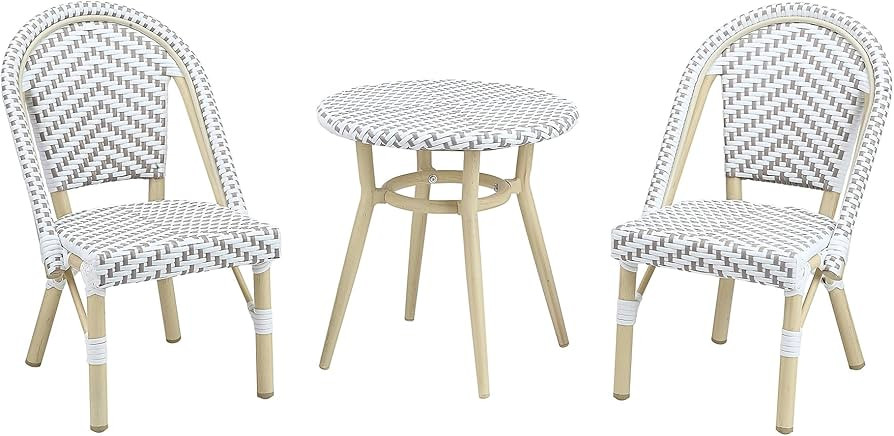 24/7 Shop at Home AMJEG-BD628HZ-5QL Icarus Modern 3-Piece Aluminum Kids Outdoor Seating Set for B... | Amazon (US)