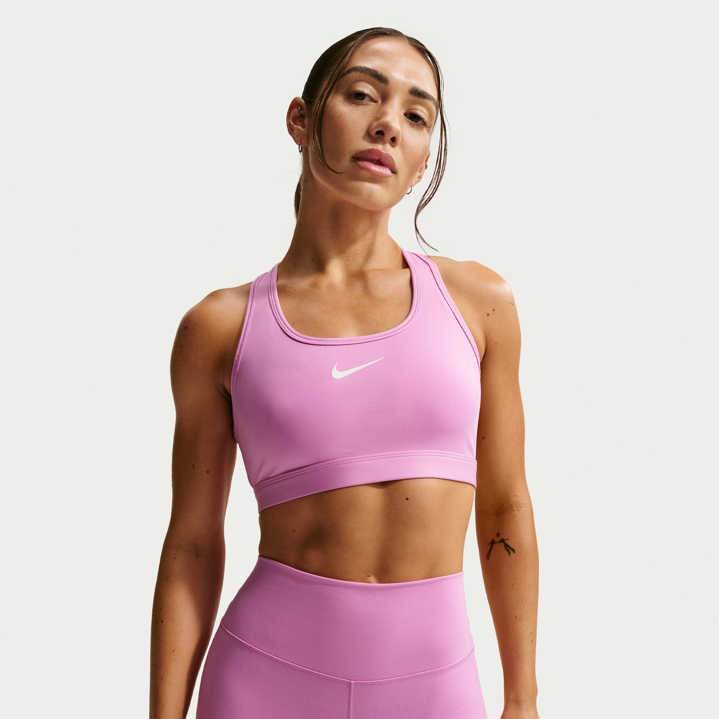 Nike Women's Swoosh -Support Non-Padded Sports Bra in Purple | IF5648-503 | Nike (US)