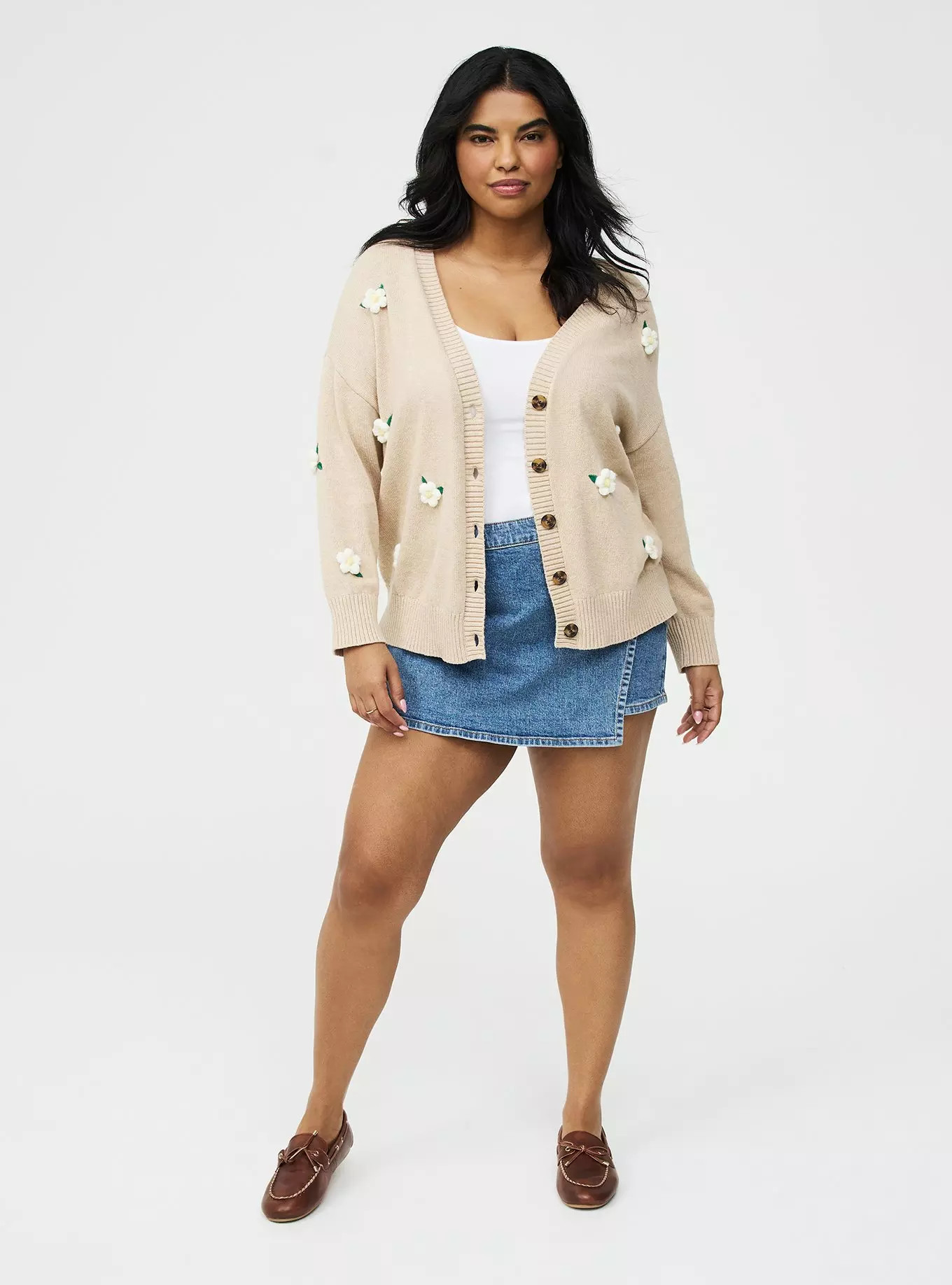 V-Neck Cardigan | Torrid (US & Canada)