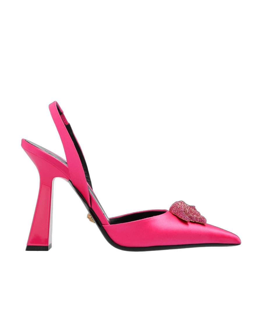 Versace La Medusa Pointed Toe Pumps | Senser US
