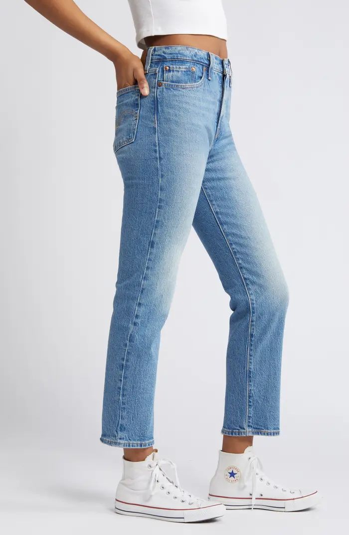 Wedgie High Waist Straight Leg Jeans | Nordstrom