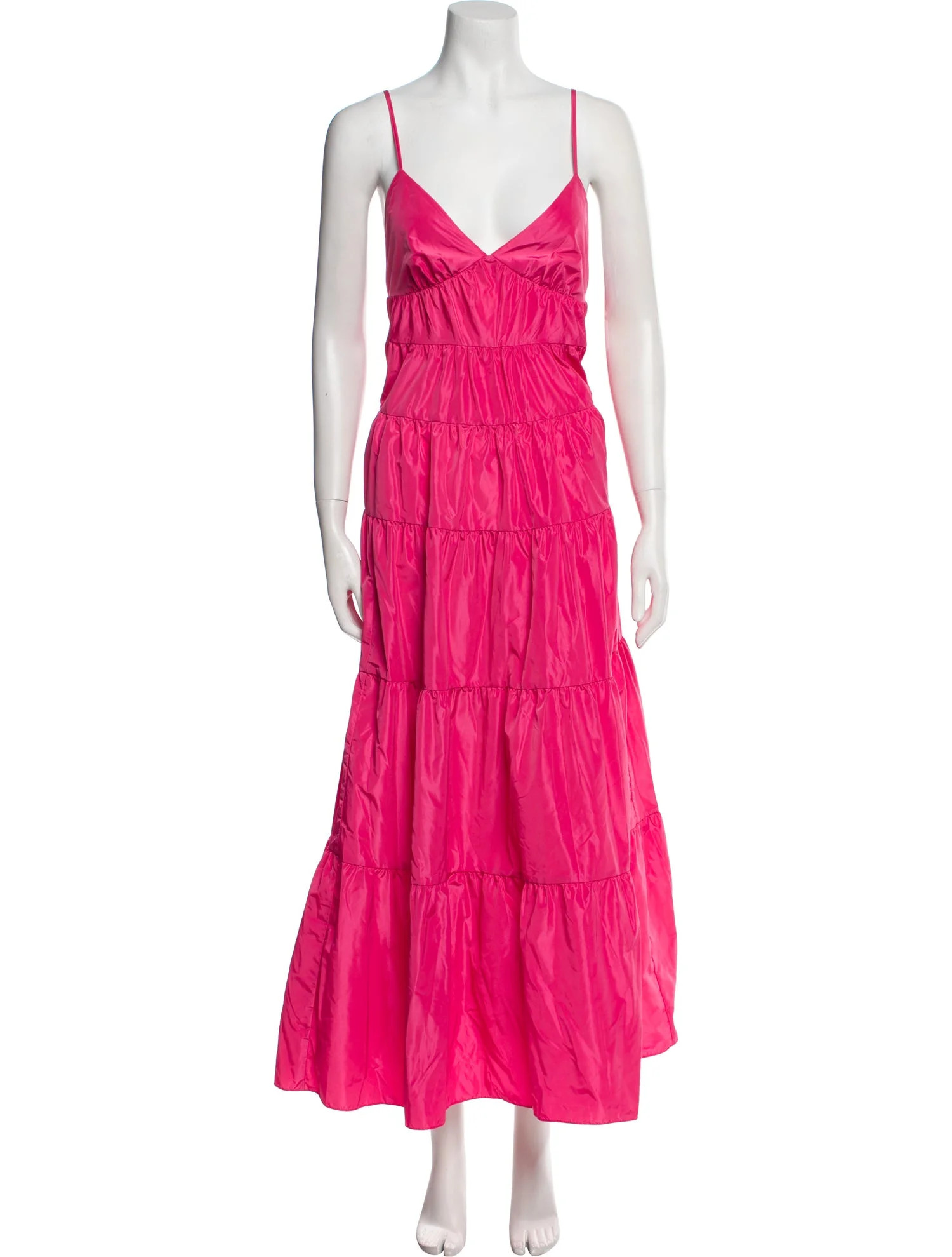 V-Neck Long Dress | The RealReal