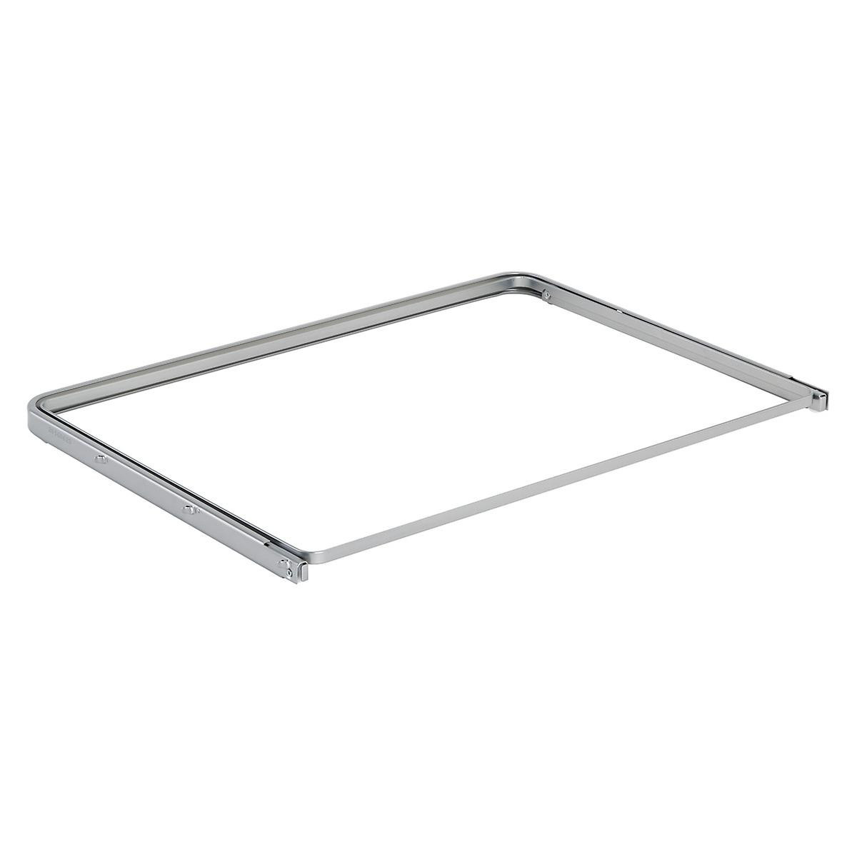 Elfa Classic 2'/60cm Hanging Drawer Frame Platinum | The Container Store