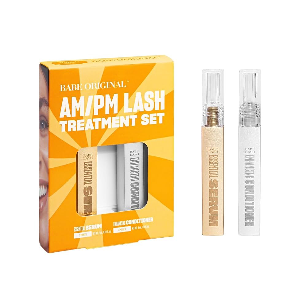 Babe Original Lash Serum AM/PM Kit - 2mL Babe Lash Essential Serum & 3mL Enhancing Conditioner | Amazon (US)