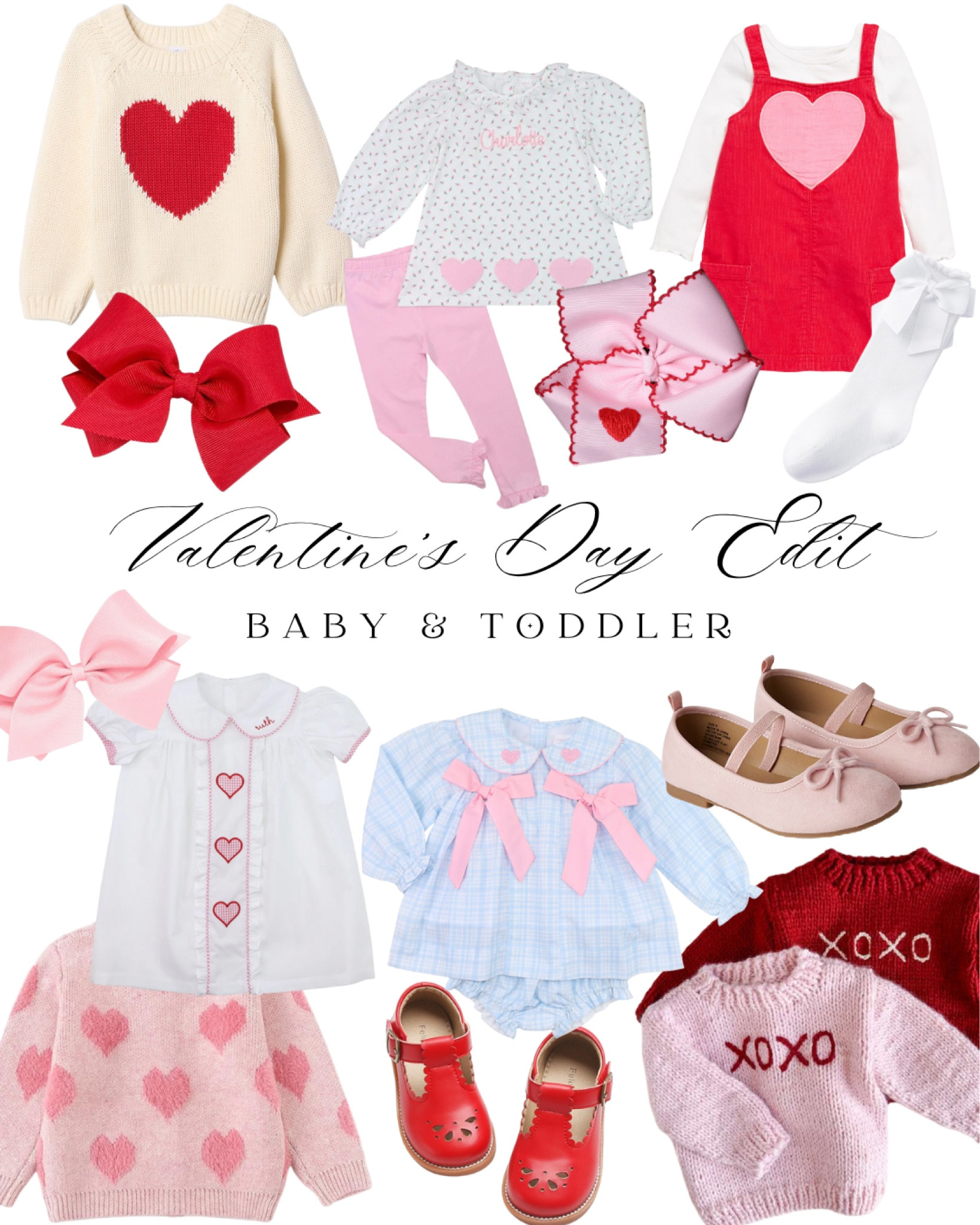 Valentines Outfit Ideas for toddler girls! 

#LTKSeasonal #LTKBaby #LTKKids