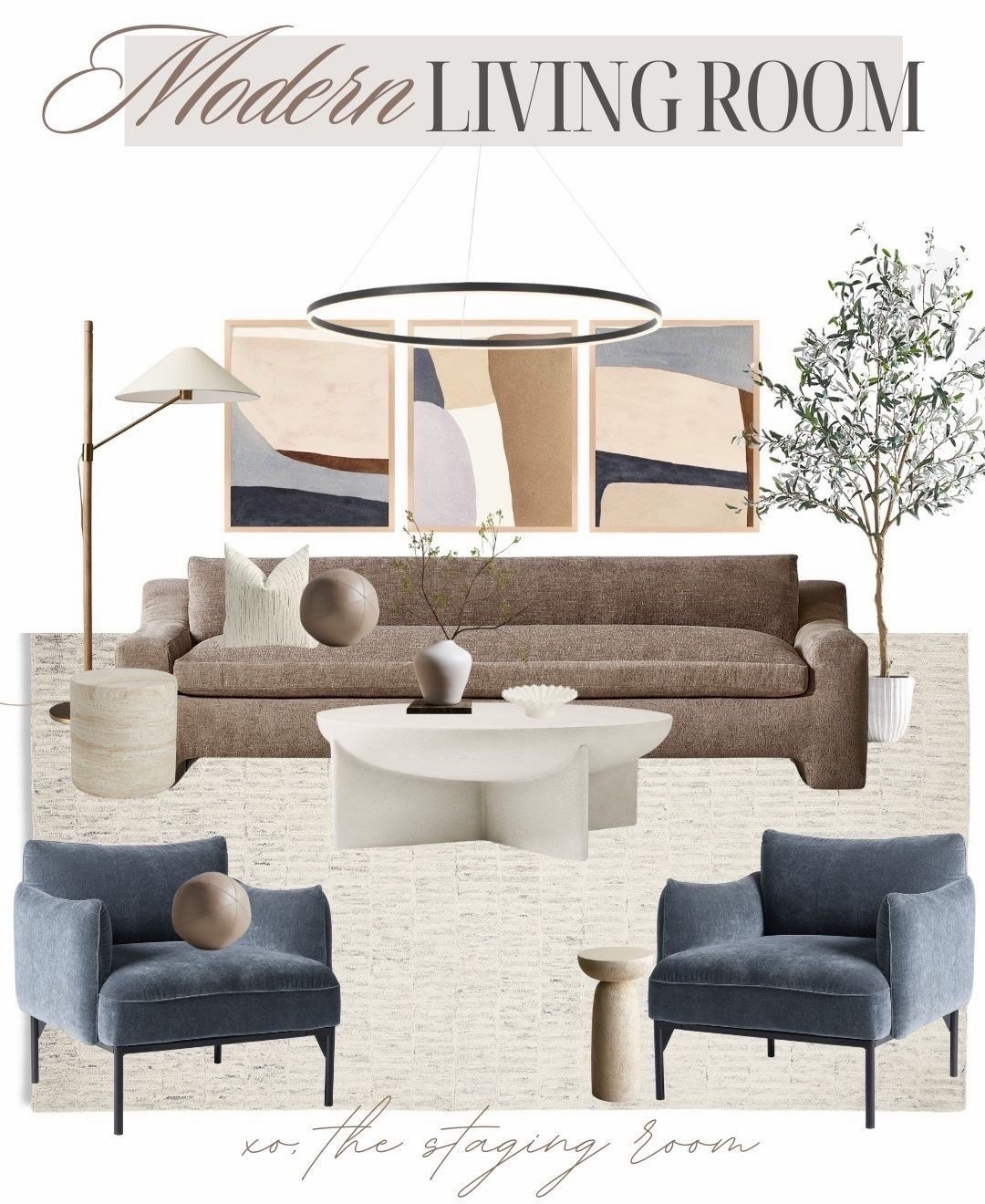 Modern living room design ✨ US & CAD links

#livingroom #sofa #couch #rug #coffeetable #concretecoffeetable #accentchairs #wallart #sidetabe #livingroomstyle #interiorrefresh#LTKcasa 

#LTKOver40 #LTKSaleAlert #LTKHome