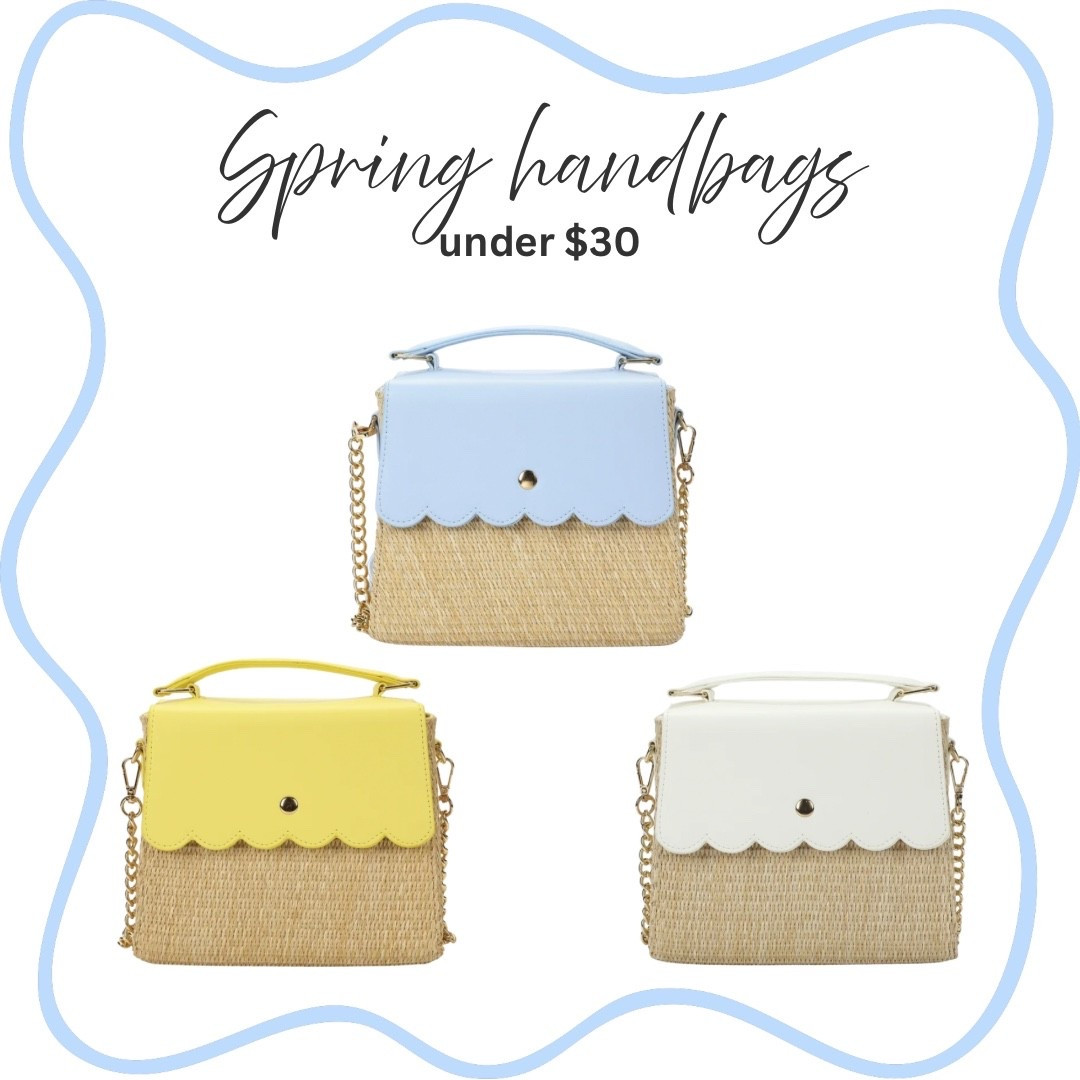 the cutest little spring + summer handbags!!! Love the scallop detailing 😍


Spring handbag
Summer handbag
Grand millennial 
Walmart new arrivals
Walmart finds
Spring fashion trends 
Summer fashion trends

#LTKootd #LTKselfcare #LTKSeasonal