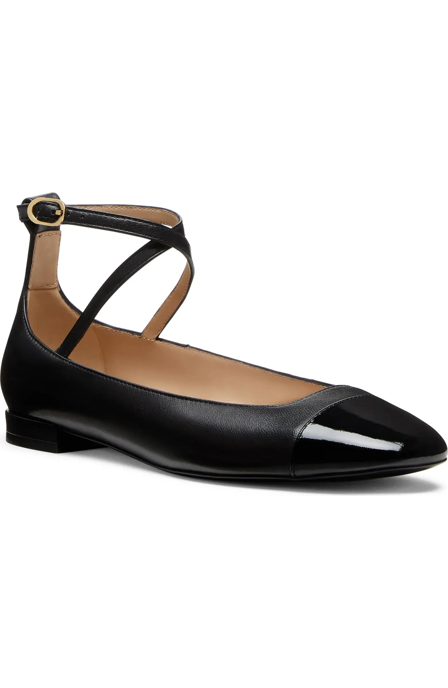 Stuart Weitzman Eden Strap Flat (Women) | Nordstrom | Nordstrom